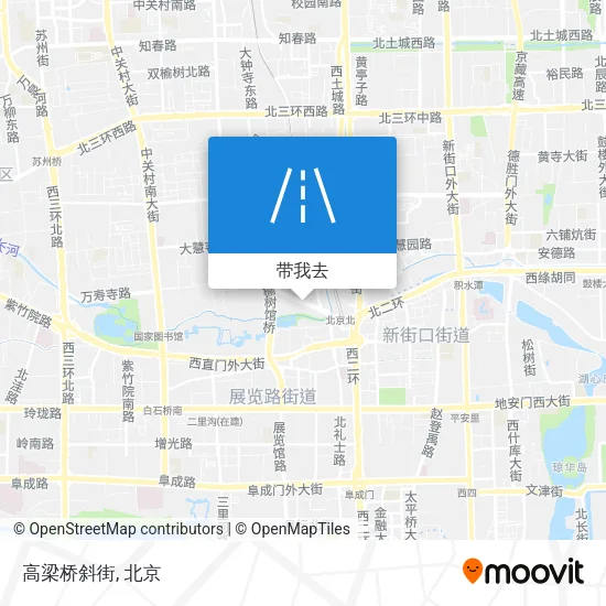 高梁桥斜街地图