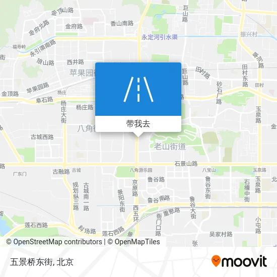 五景桥东街地图