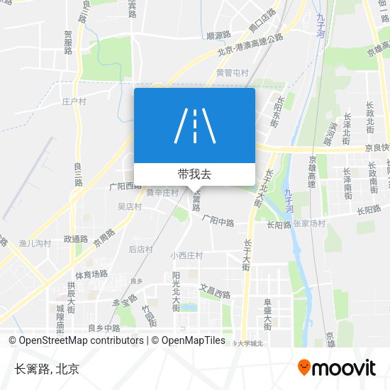长篱路地图