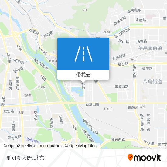 群明湖大街地图