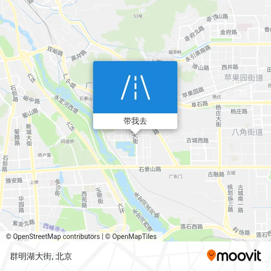 群明湖大街地图