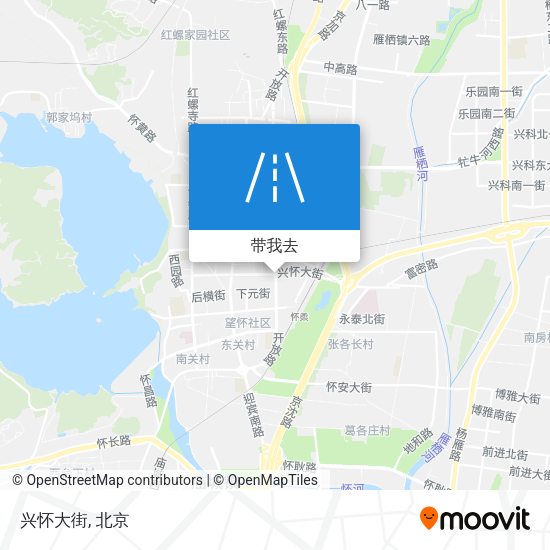兴怀大街地图
