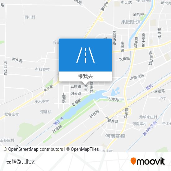 云腾路地图