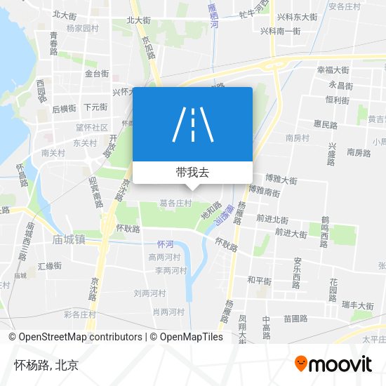 怀杨路地图