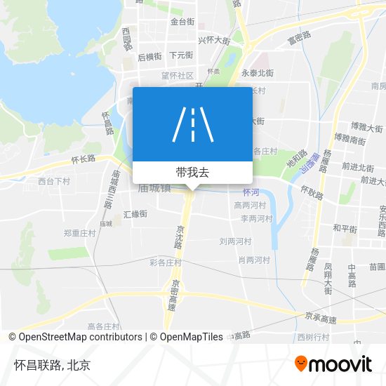 怀昌联路地图