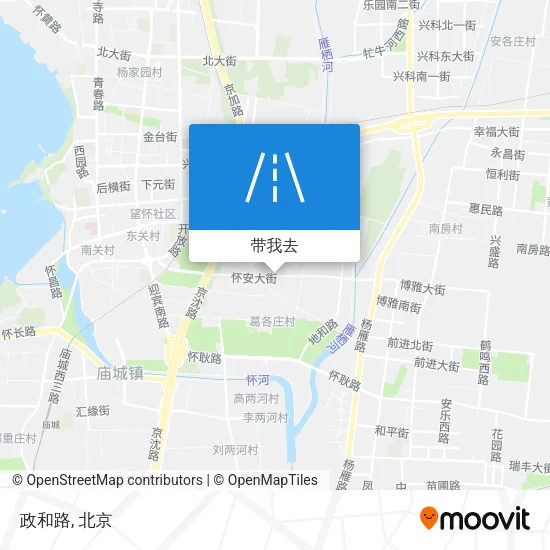 政和路地图