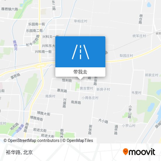 裕华路地图