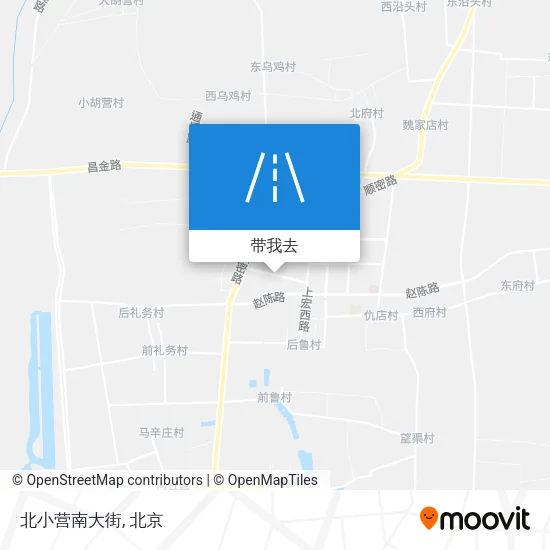 北小营南大街地图