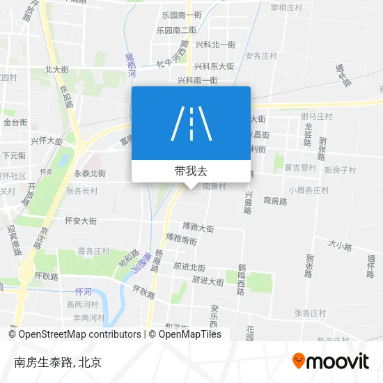 南房生泰路地图