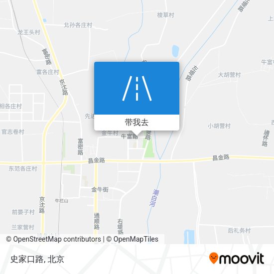 史家口路地图
