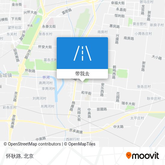 怀耿路地图