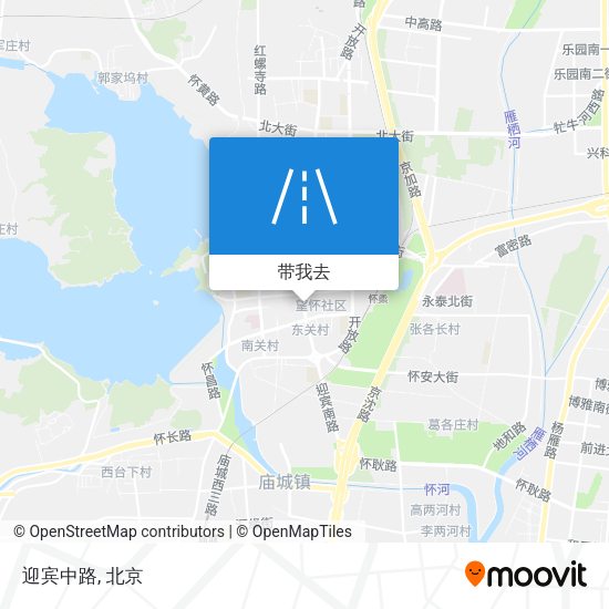 迎宾中路地图