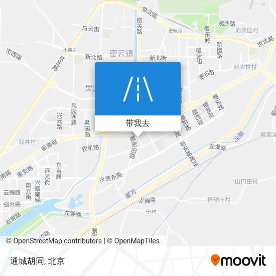 通城胡同地图