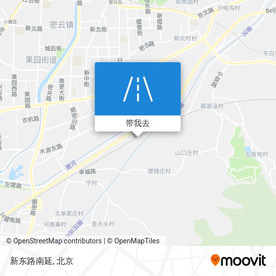 新东路南延地图