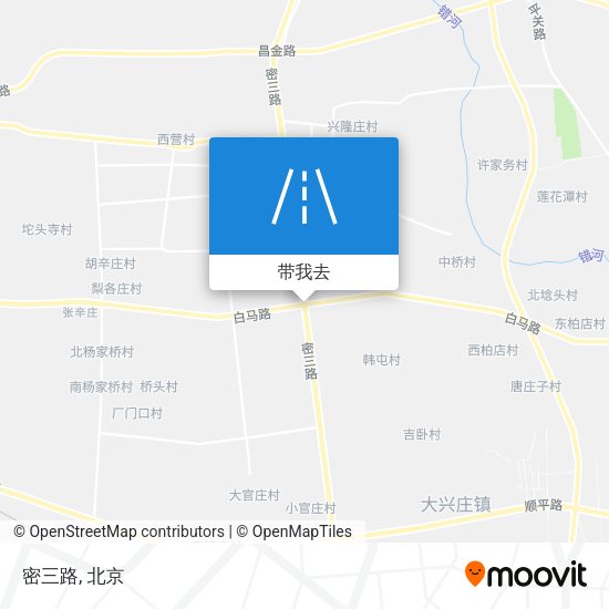 密三路地图