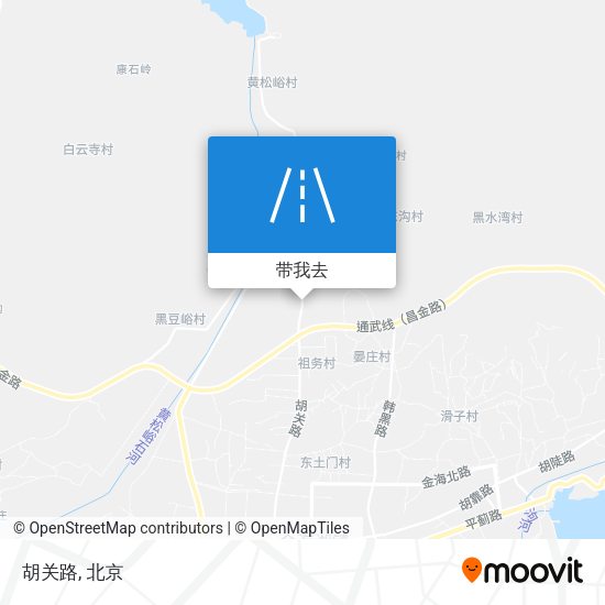 胡关路地图