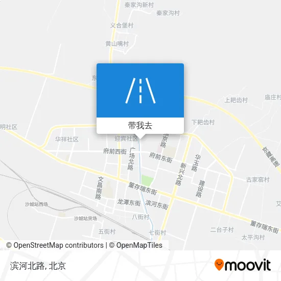 滨河北路地图