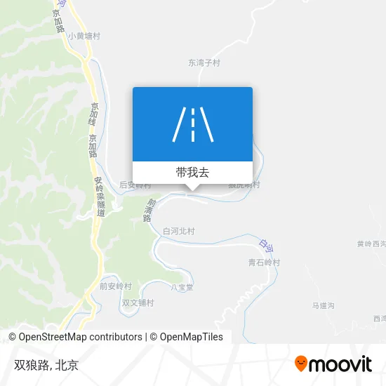 双狼路地图