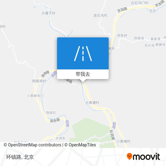 环镇路地图