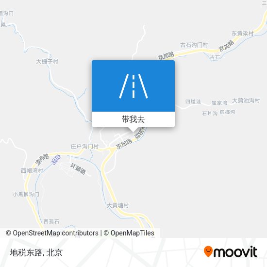 地税东路地图