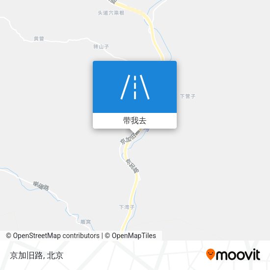 京加旧路地图