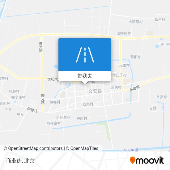 商业街地图