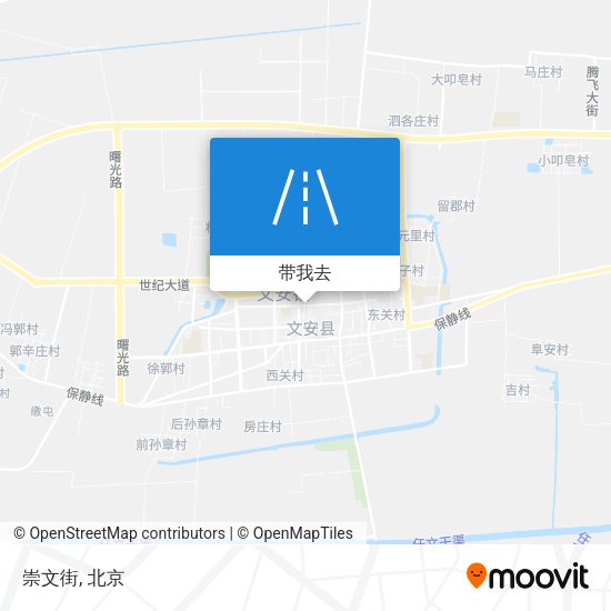 崇文街地图
