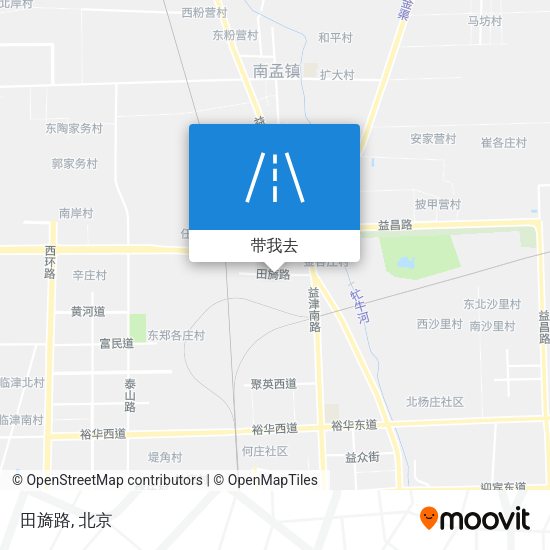 田旖路地图