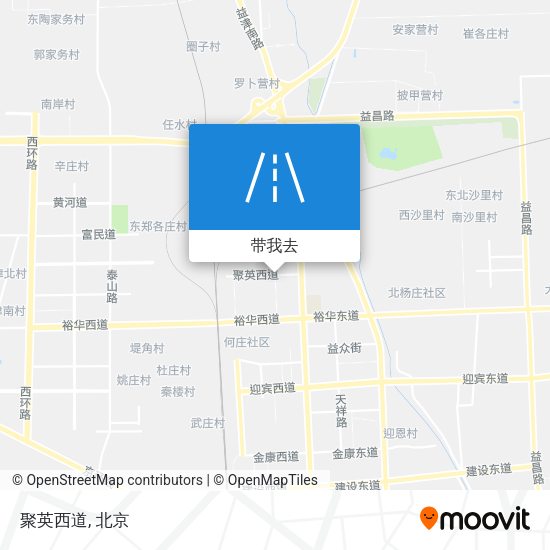 聚英西道地图