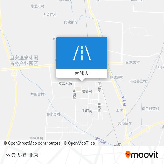 依云大街地图