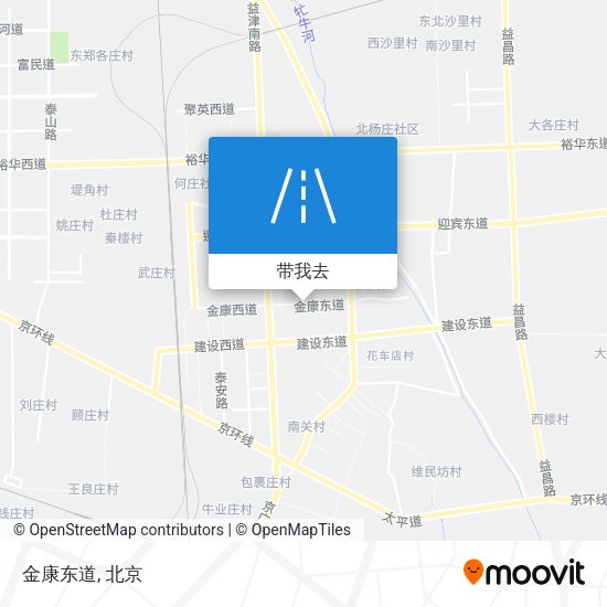 金康东道地图