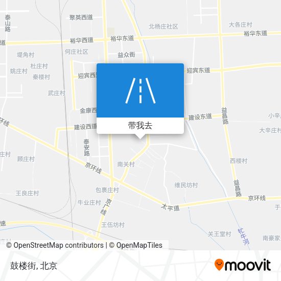 鼓楼街地图