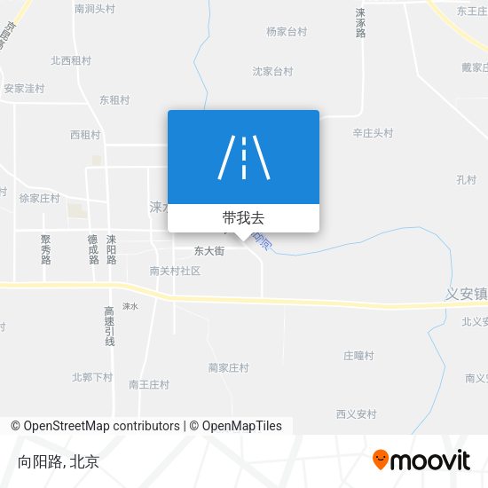 向阳路地图