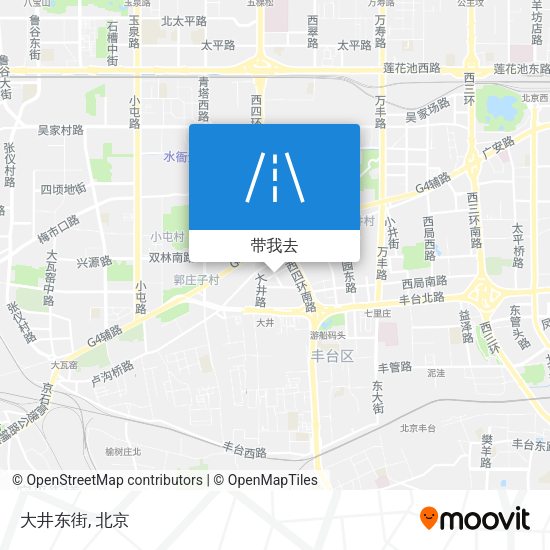 大井东街地图