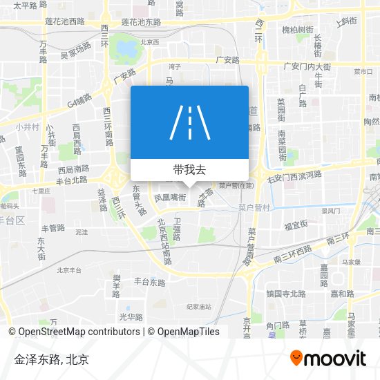 金泽东路地图