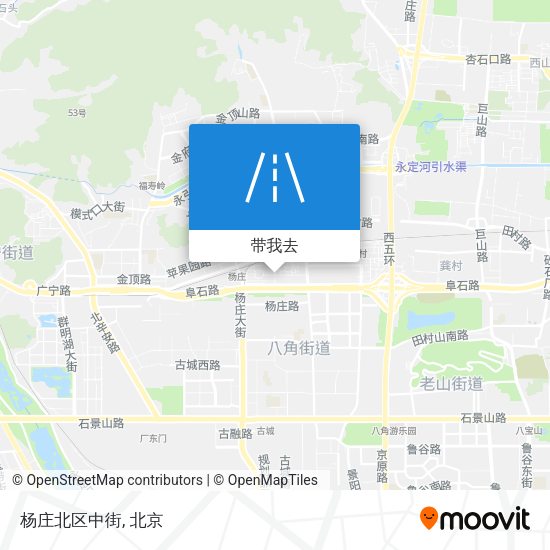杨庄北区中街地图