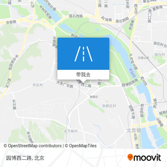 园博西二路地图