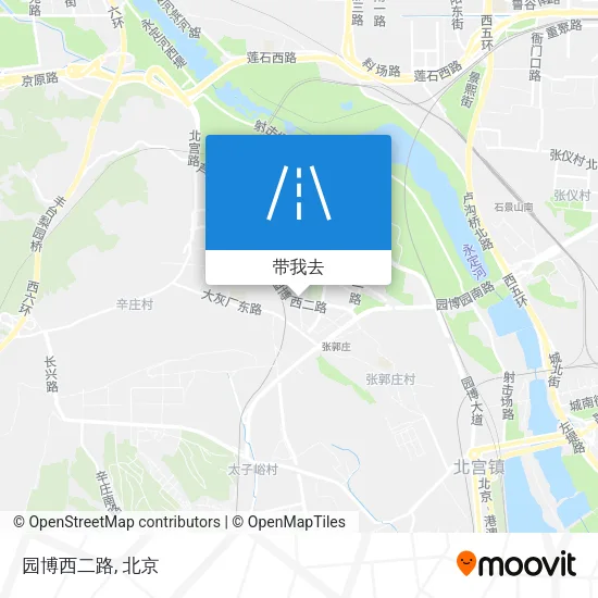 园博西二路地图