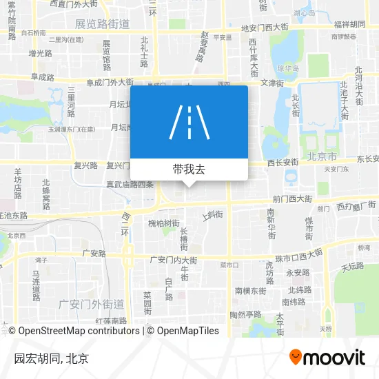 园宏胡同地图