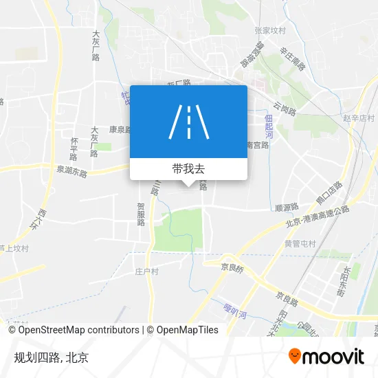 规划四路地图