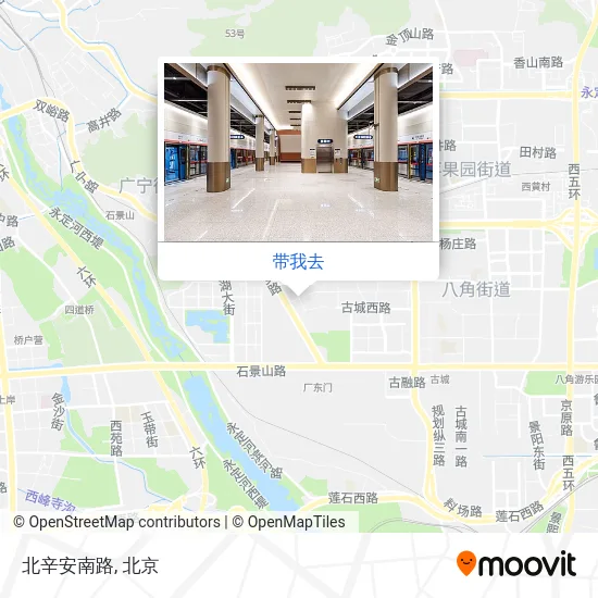 北辛安南路地图