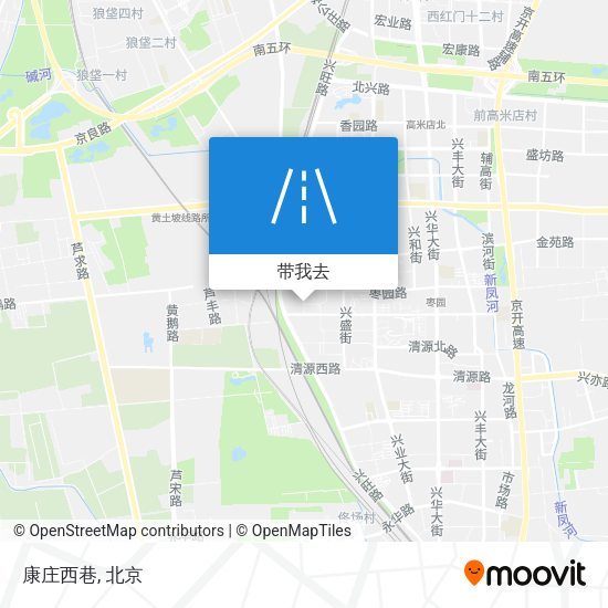 康庄西巷地图