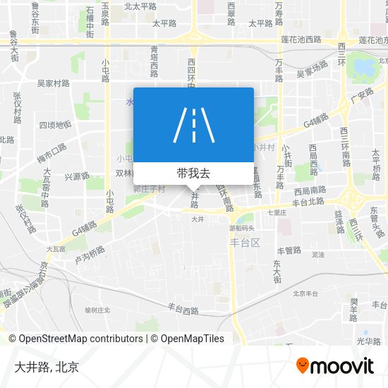 大井路地图