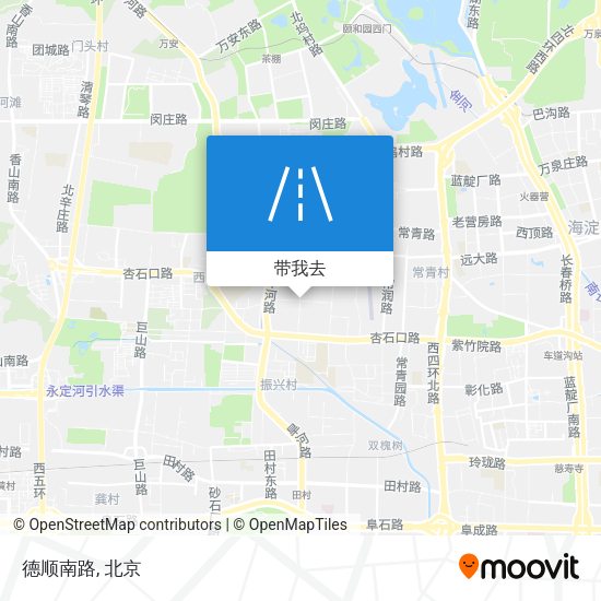 德顺南路地图