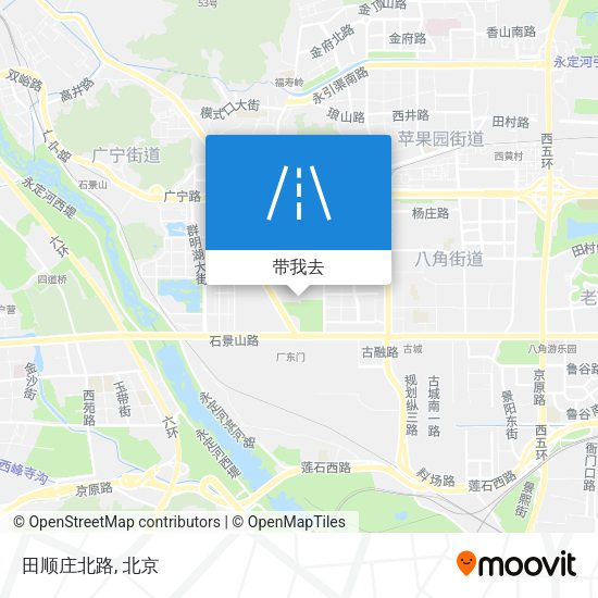 田顺庄北路地图