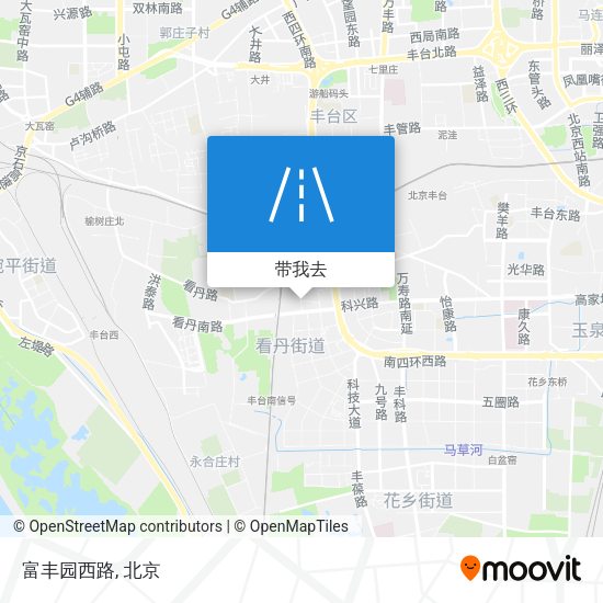富丰园西路地图