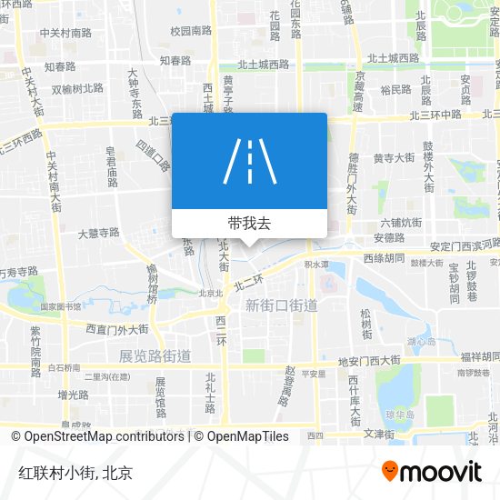 红联村小街地图