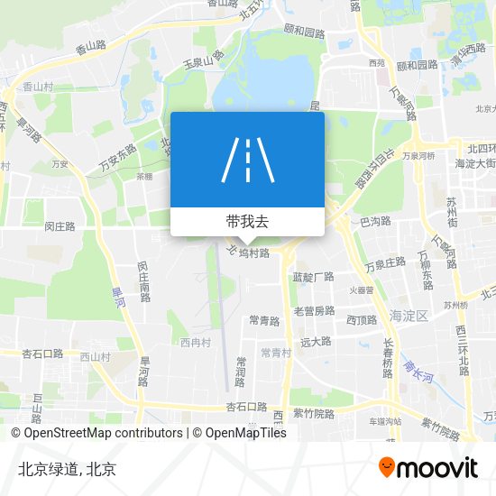北京绿道地图