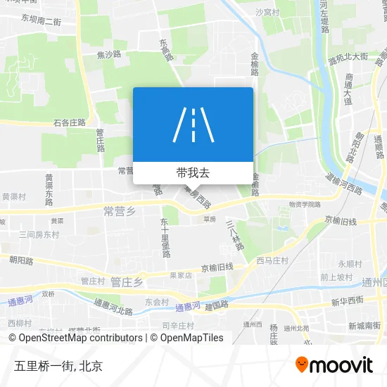 五里桥一街地图