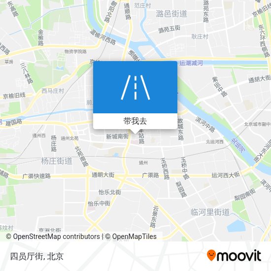 四员厅街地图
